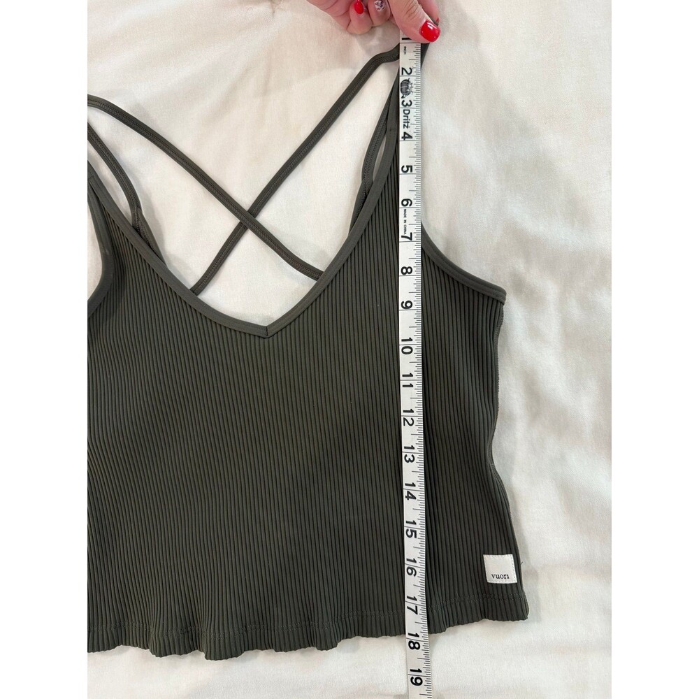 Vuori Ribbed Crossback Tank - Picture 4 of 5
